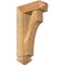 Ekena Millwork Westlake Arts and Crafts Rough Sawn Bracket w/ Offset Brace, Western Red Cedar, 6"W x 16"D x 28"H BKT0604X16X28WTL03RWR - alternate 1